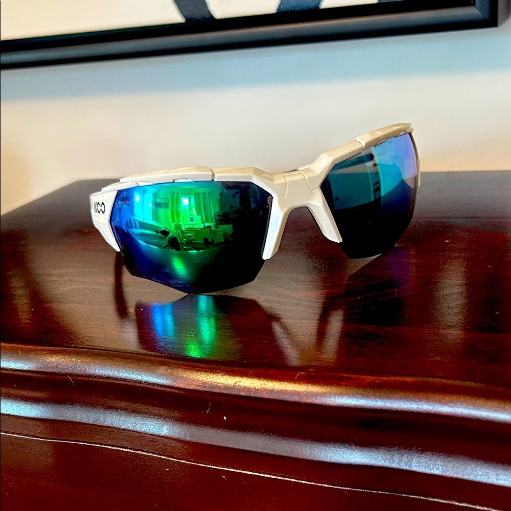 Koo Orion White Reflective Sunglasses